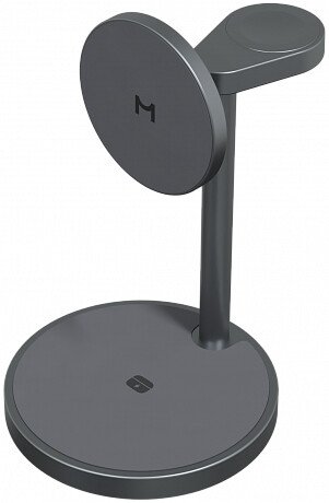 

Беспроводное зарядное Magssory Base Pro Wireless Qi2 WCH012m (темно-серый)