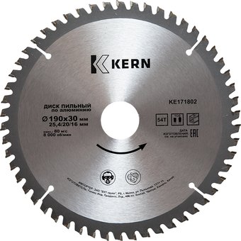 Пильный диск Kern KE172137