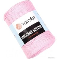 Пряжа для вязания Yarnart Macrame Cotton 762 250 г 225 м (пудра)