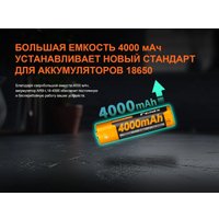 Аккумулятор Fenix Light 18650 ARB-L18-4000 в Бобруйске