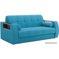 Диван Мебель-АРС Аккордеон Барон №3 (рогожка, синий)