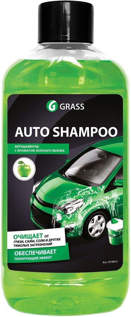 

Grass Моющее средство Auto Shampoo 1 л 111100-2