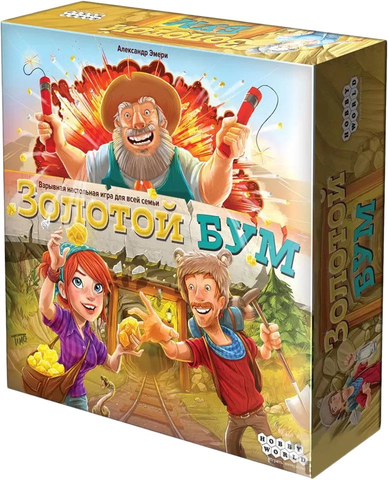 

Настольная игра Мир Хобби Золотой БУМ
