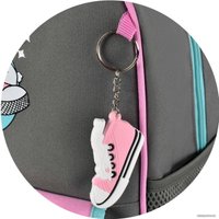 Школьный рюкзак Феникс+ Кролокед 59261 (серый/розовый)