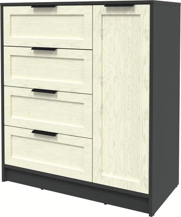 

Тумба Интерлиния Концепт Тренд КТ-Т90 (антрацит/дуб снежный)