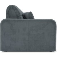 Диван Мебель-АРС Аккордеон Свег ППУ 180x200 (велюр серо-синий HB-178/26)