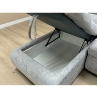 Угловой диван ПетраМебель Рио (серый)