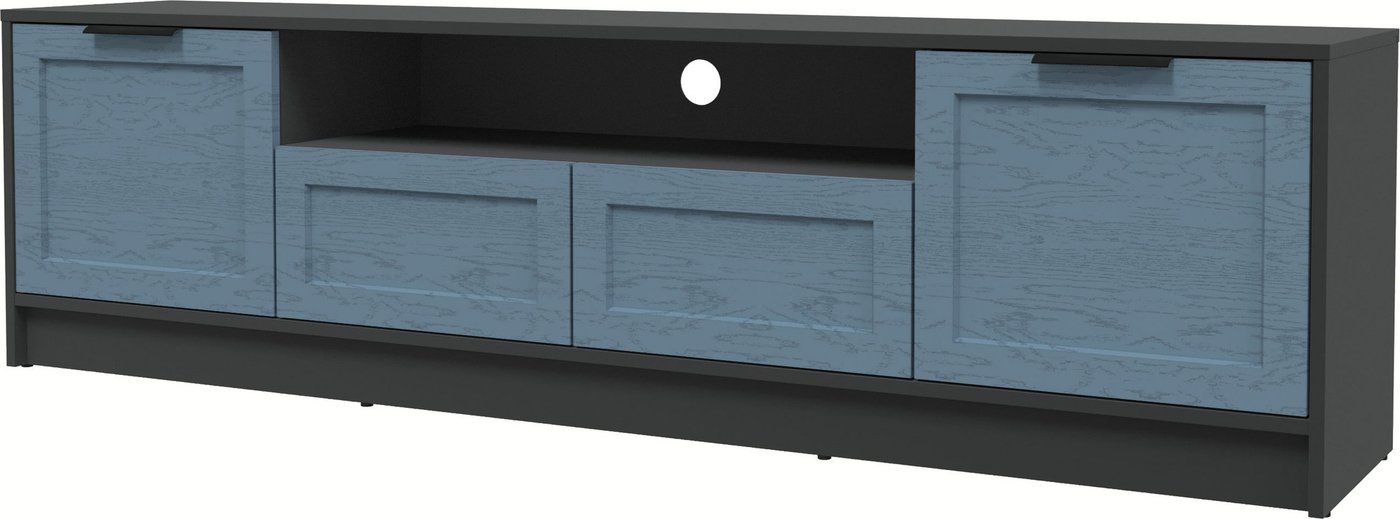 

Тумба Интерлиния ТВ Концепт Тренд КТ-ТВ4-50 (антрацит/дуб лазурный)