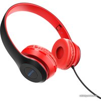 Наушники Borofone BO5 (черный/красный)
