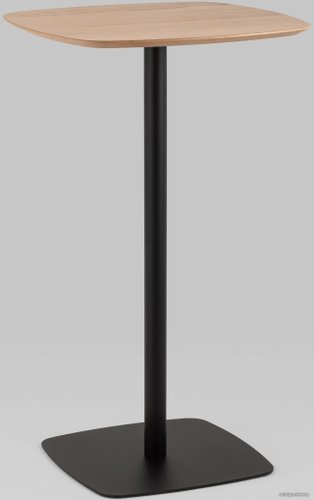 Барный стол Stool Group Form 60x60 T-005H (светлое дерево/черный)
