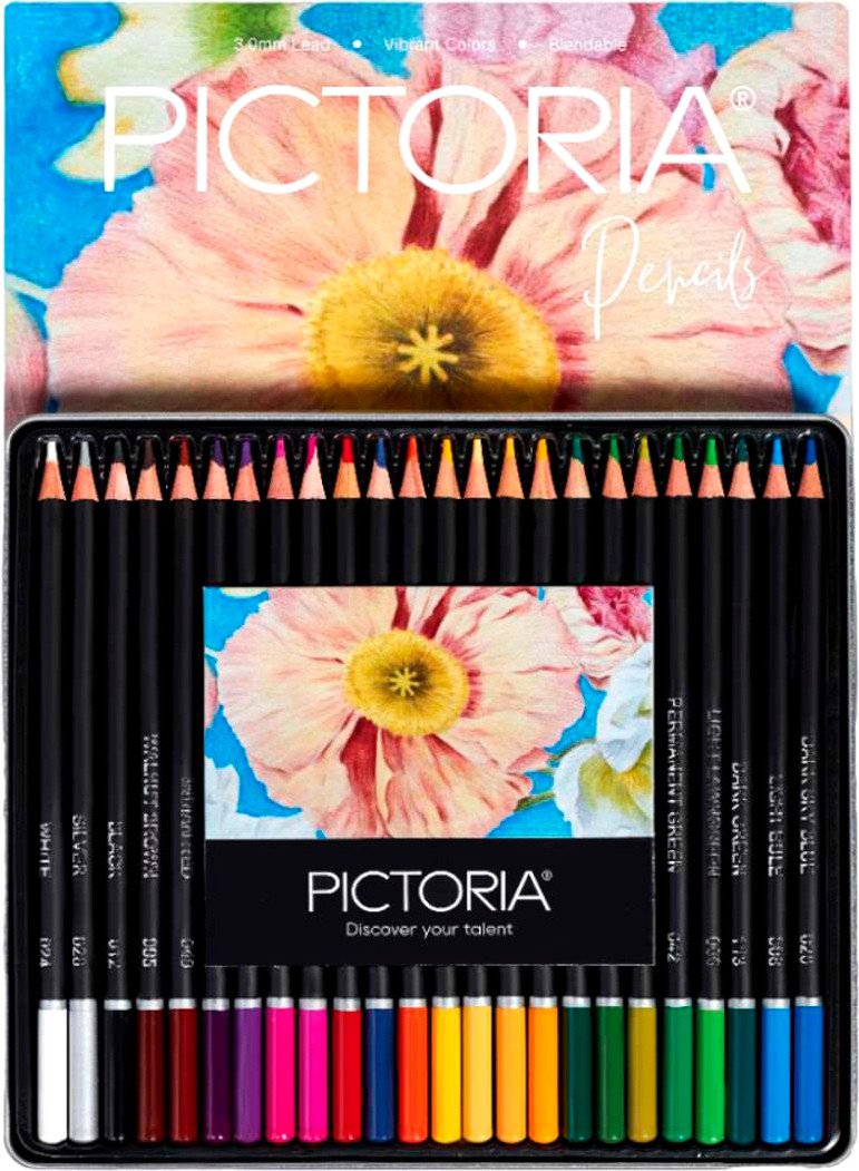 

Набор цветных карандашей Pictoria Botanica CPS24B (24 шт)