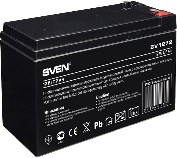 

Аккумулятор для ИБП SVEN SV1272