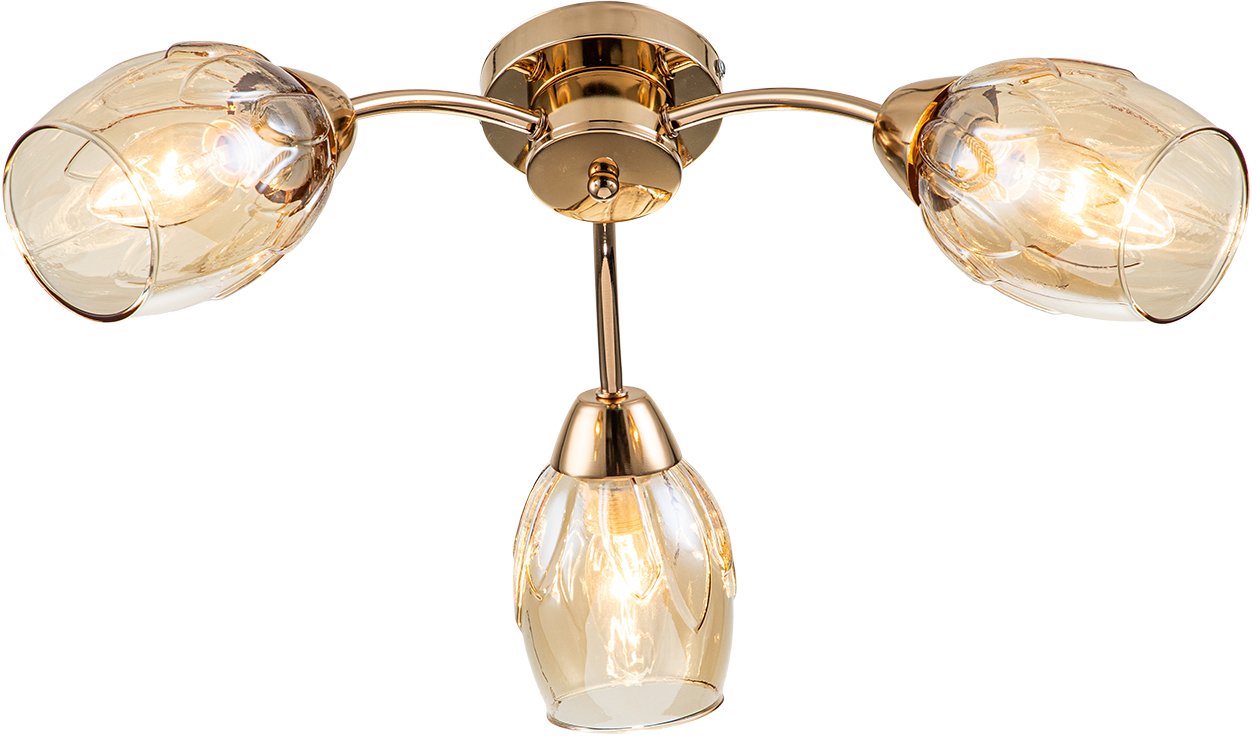 

Припотолочная люстра Escada 663/3P Gold