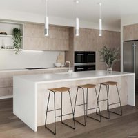 Подвесная люстра Евросвет DLN108 GU10 белый/серебро