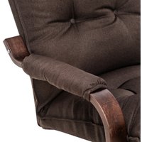 Кресло-качалка Импэкс Leset Оливер (орех текстура/Malmo 28)