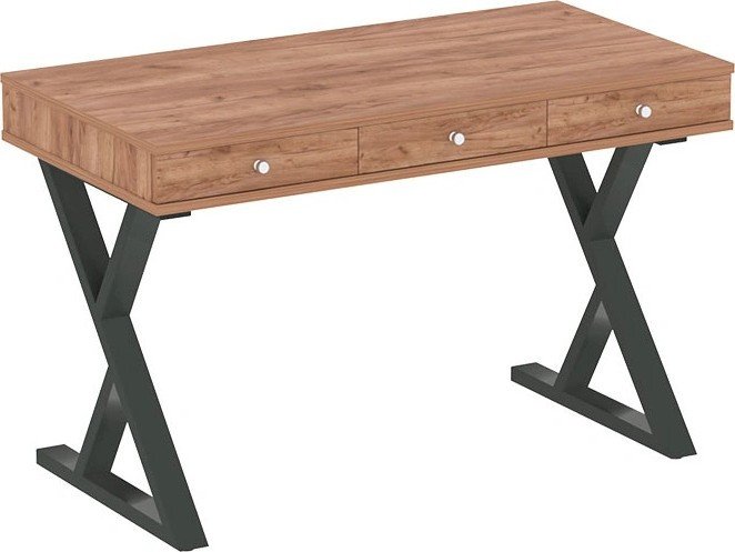 

Офисный стол Riva Home Office VR.SP-1-118.M Anthracite (янтарный дуб)