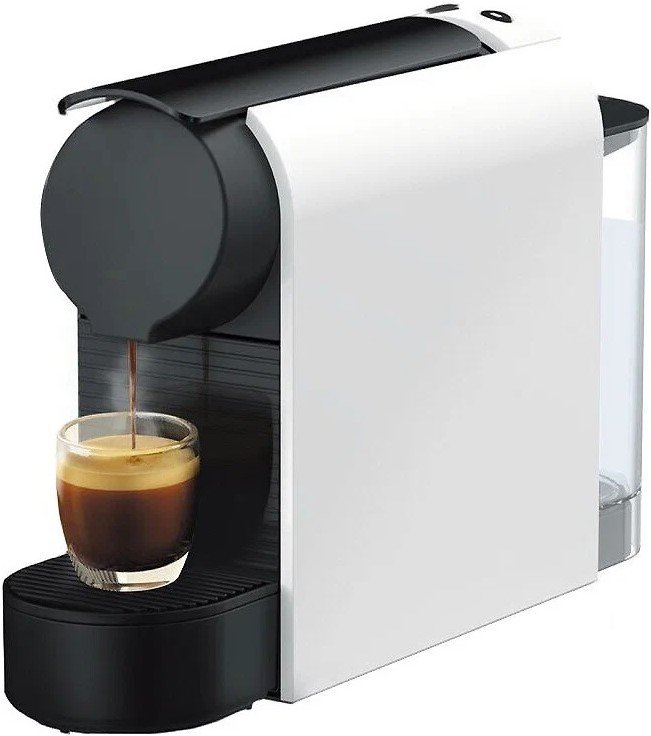 

Капсульная кофеварка Scishare Capsule Coffee Machine S1104 (с переходником на евровилку, белый)