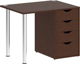 Стол Riva Home Office VR.SP-3-98.4 Silver (венге цаво)