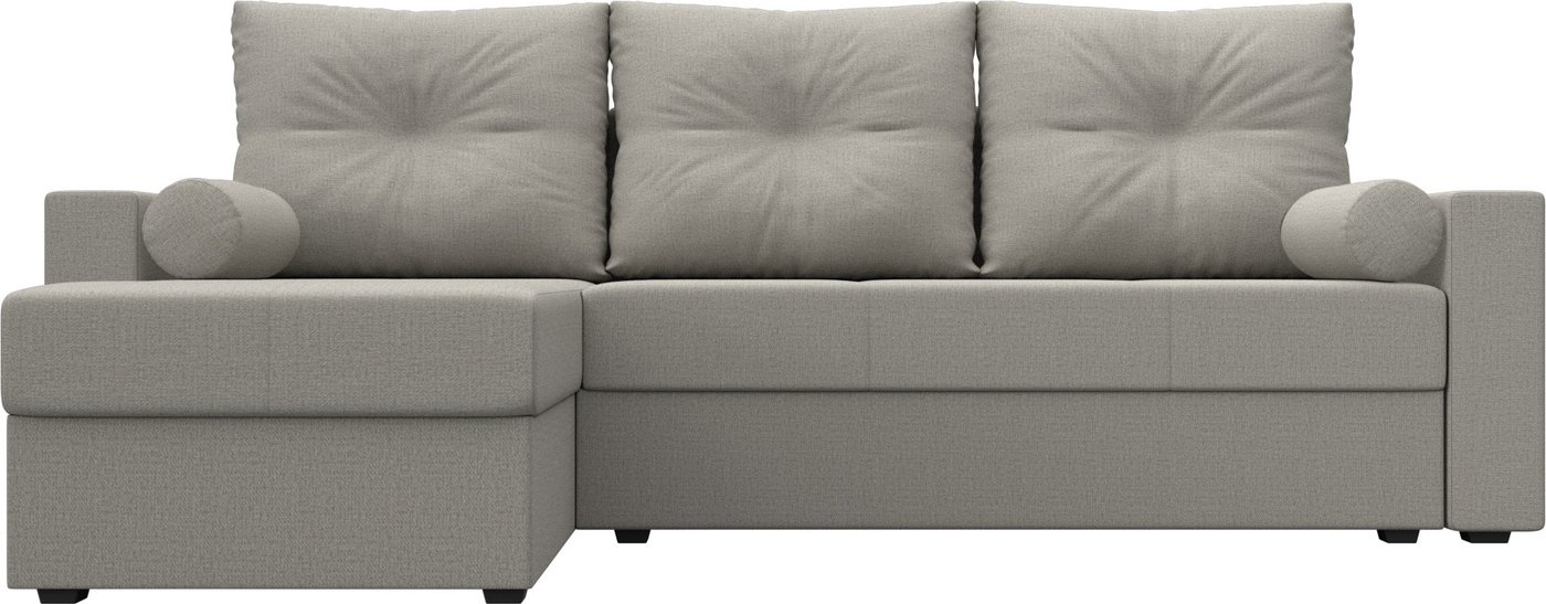 

Угловой диван Лига диванов Верона Лайт левый 125975L (рогожка амур бежевый)