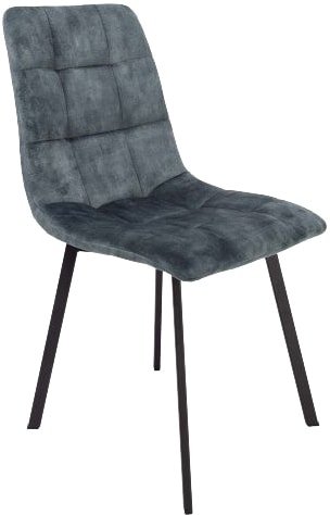 

Стул AksHome Vermont Vintage (винтажный синий велюр UF912-5/черный)