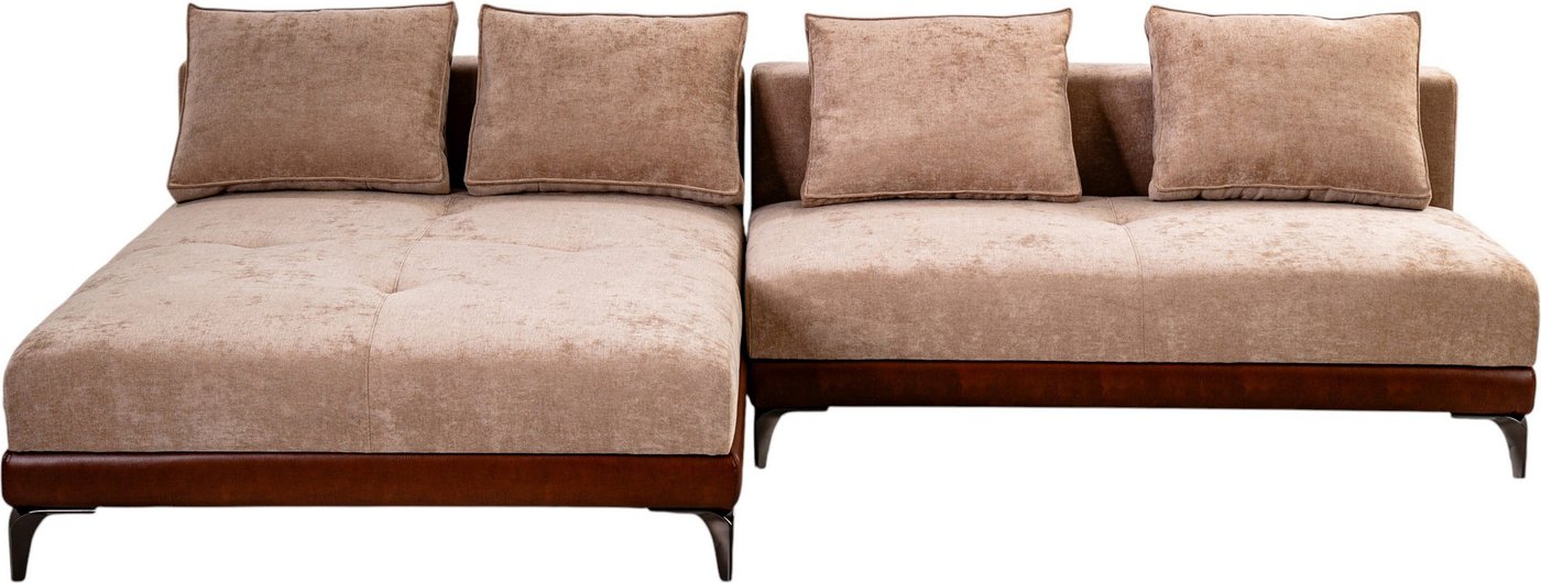 

Угловой диван Mio Tesoro Римини Ри-4УСнр-0ПД JH3565-6 A. (Leather 5807-12)