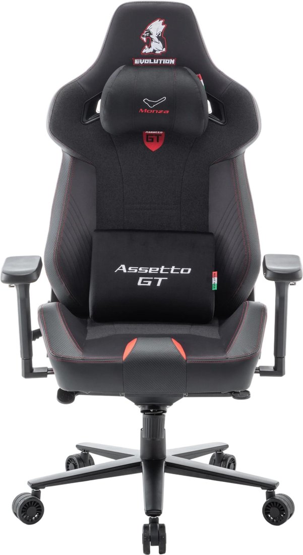 Игровое (геймерское) кресло Evolution Assetto GT Monza (черный)