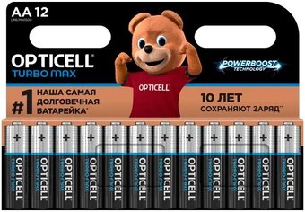 Батарейка Opticell Turbo Max AA (12 шт)