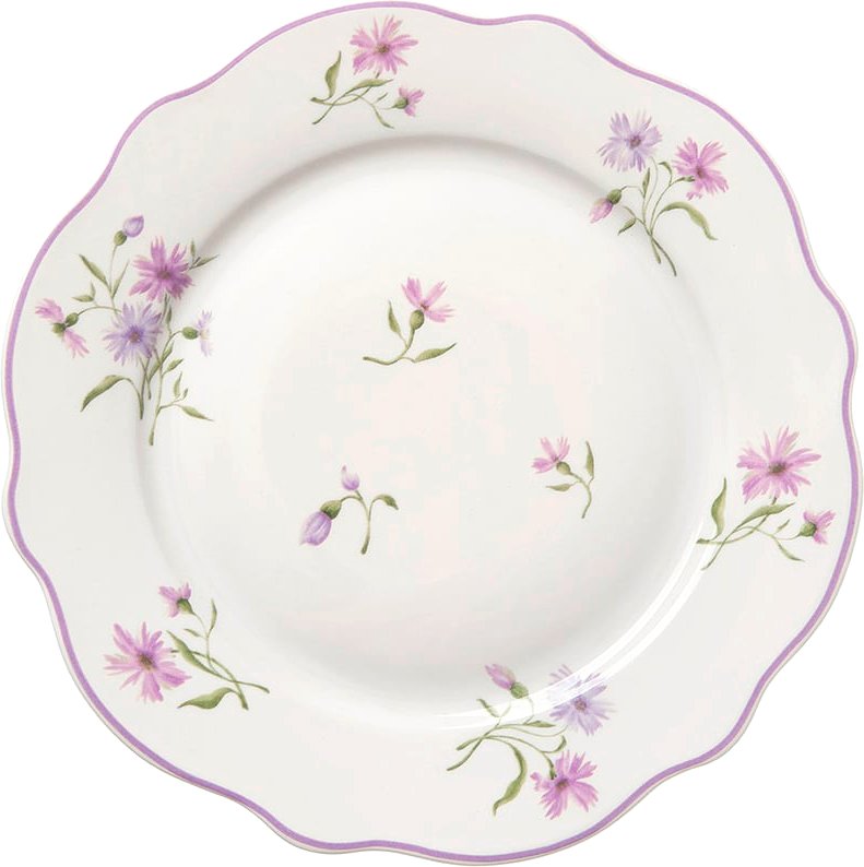 

Тарелка десертная HomeQueen Летние воспоминания 77103 (цветы)