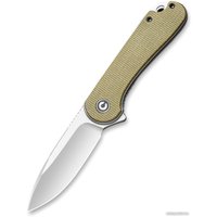 Складной нож Civivi Elementum D2 Steel Satin Finished C907S (оливковый)