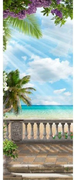

Фотообои Citydecor Фреска вид на море 3D 100x254