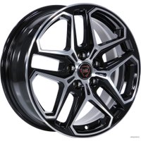 Литые диски NZ R-04 16x6.5" 5x114.3мм DIA 60.1мм ET 39мм BKF