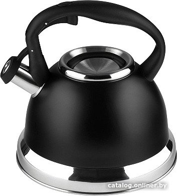 Чайник со свистком Mallony Classico Stile 985622 (черный матовый)
