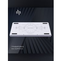 Клавиатура Дарк Проджект CM81 Zeno (g3ms Sapphire, белый)