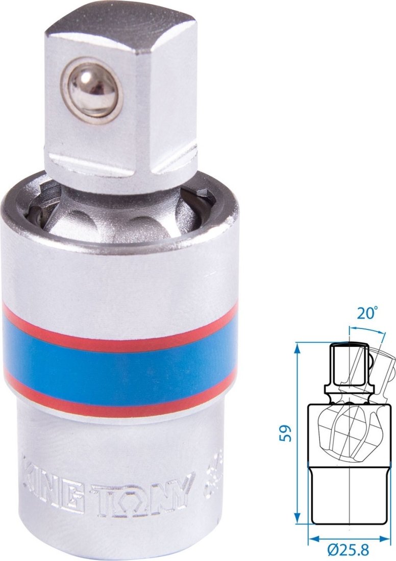 

Шарнир карданный King Tony 4793