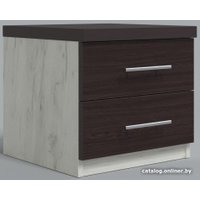 Тумба Миркомодоф Твин 12 (дуб крафт белый/венге луизиана)