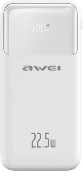 

Внешний аккумулятор Awei P107K 20000mAh (белый)