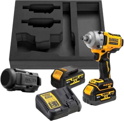 Гайковерт DeWalt DCF891P2G (с 2-мя АКБ, вкладыш для кейса)