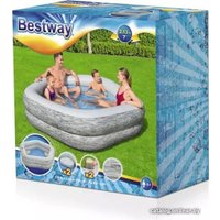 Надувной бассейн Bestway Splash Paradise 54423 (213х206х53)