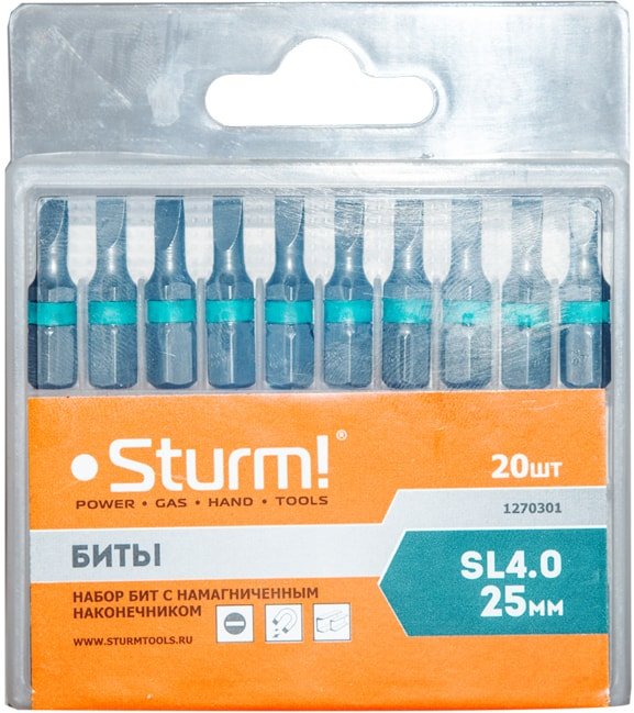 

Набор бит Sturm 1270301 (20 предметов)