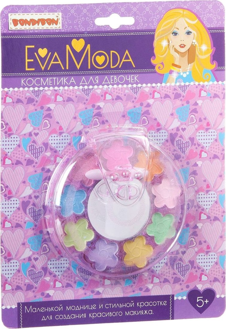 

Набор детской декоративной косметики Bondibon Eva Moda ВВ1777