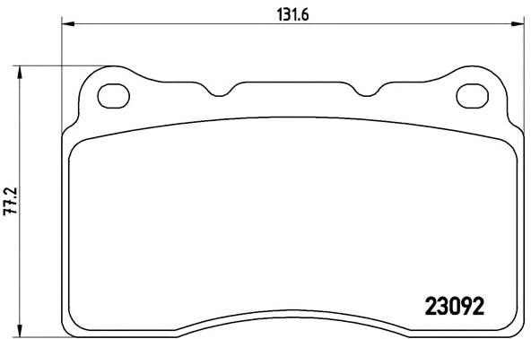 

Brembo P54040