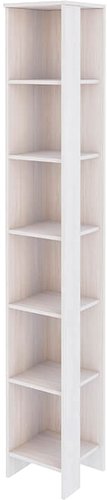 Стеллаж Астрид-Мебель Принцесса ЦРК.ПРН.26 (анкор белый)