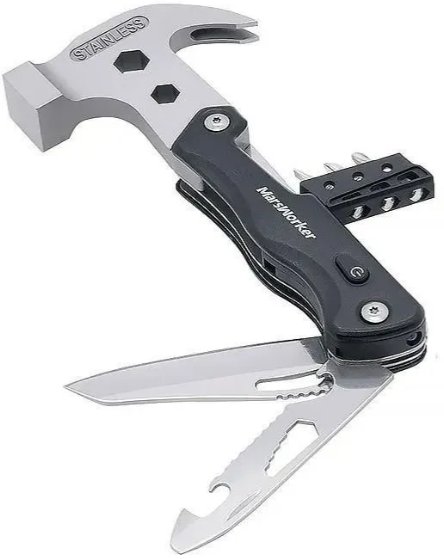 

Мультитул MarsWorker Multifunction Hummer MSHH001 (черный)