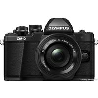 Беззеркальный фотоаппарат Olympus OM-D E-M10 Mark II Kit 14-42mm II R Black