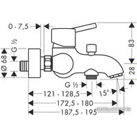 Смеситель Hansgrohe Talis S 32420000