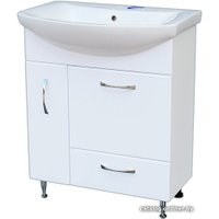 СанитаМебель Тумба Камелия 66.79 Д2 с умывальником Балтика 70
