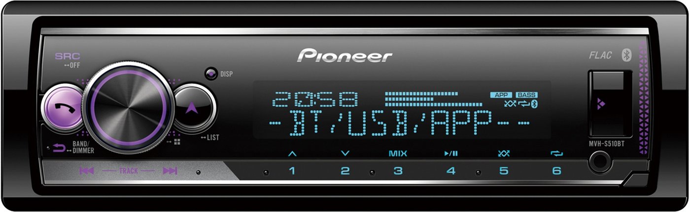 

USB-магнитола Pioneer MVH-S510BT
