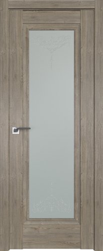 ProfilDoors 2.35XN L 80x200 (каштан темный, стекло франческа кристалл)