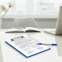 Планшет с зажимом Staff 229555 (синий)