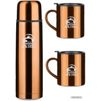 Комплект термосов Арктика 102-1000S Brown